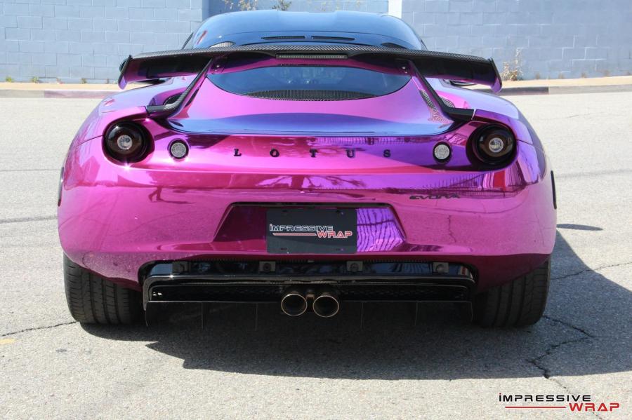  Lotus Evora Purple Chrome by Impressive Wrap 2016 года  (фото 24 из 26)